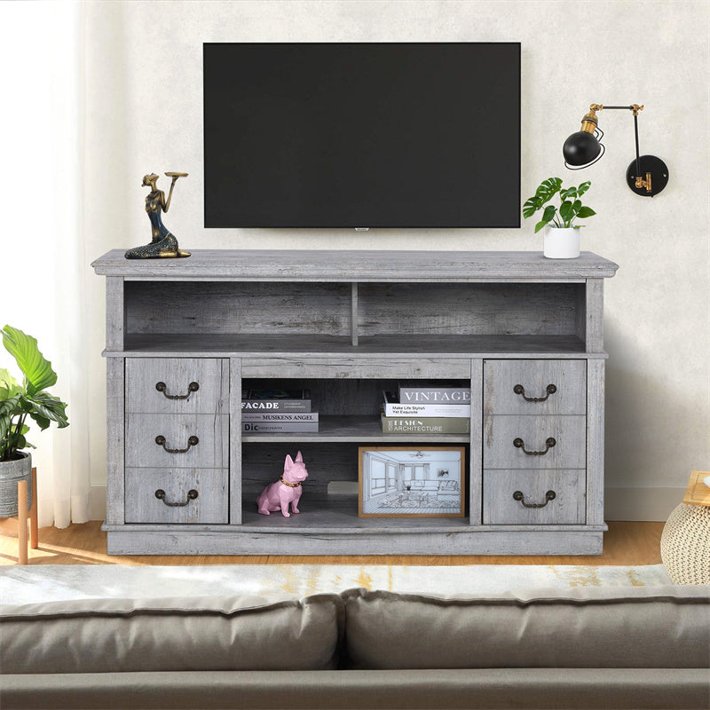 Modern Farmhouse TV Cabinet - Stylish & Durable for Any Room!