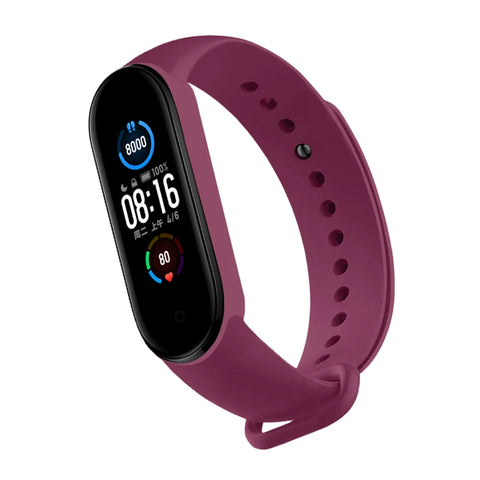 Upgrade Your Style: Xiaomi Mi Band 7-3 Soft Silicone Watch Strap - Sport Edition