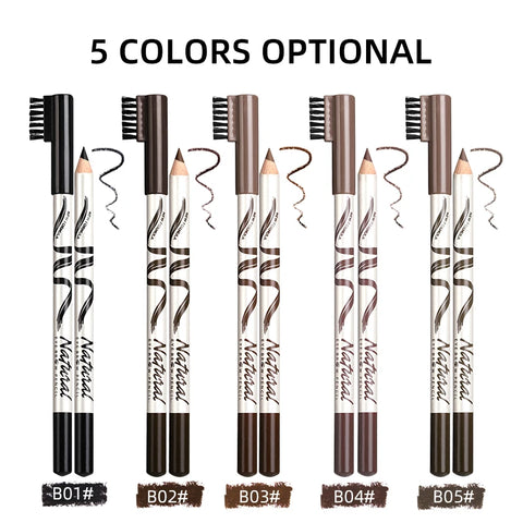 Get Perfect Brows with Our Waterproof Eyebrow Pencil - 5 Shades Available!