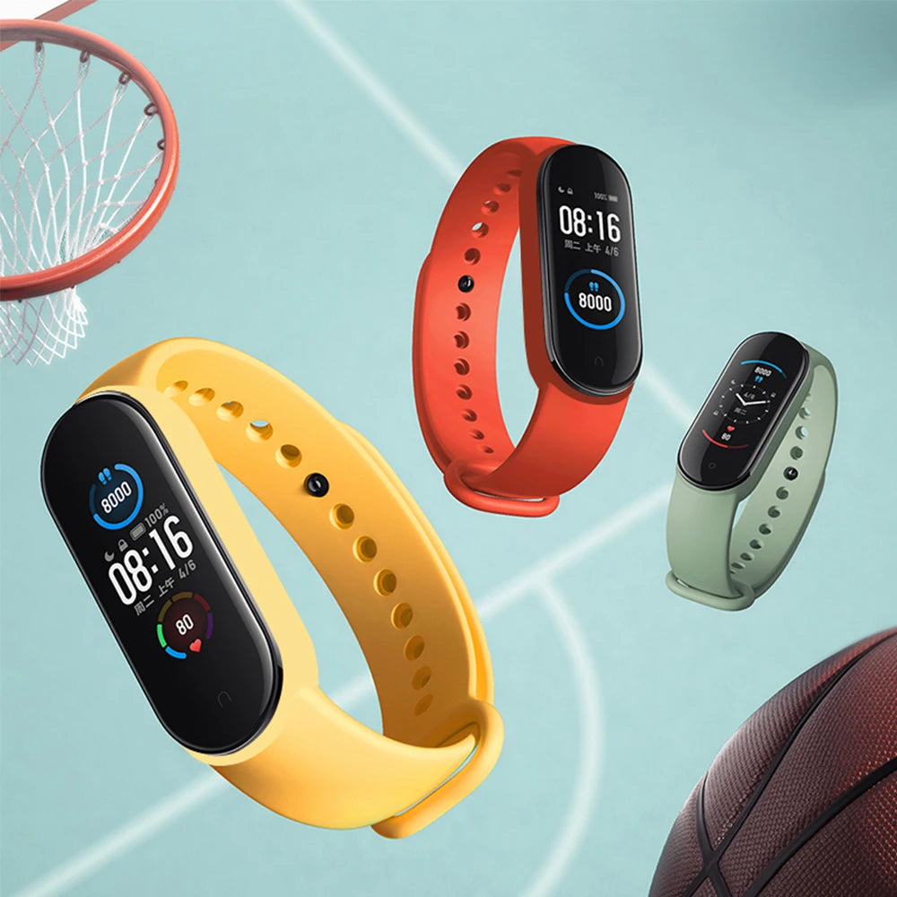 Upgrade Your Style: Xiaomi Mi Band 7-3 Soft Silicone Watch Strap - Sport Edition