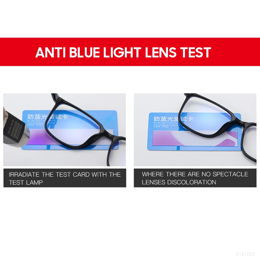 Upgrade Your Style with 2024 Gaming Glasses - Blue Light Blocking, TR90, Unisex Fashion
