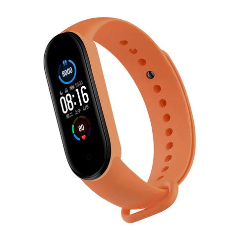 Upgrade Your Style: Xiaomi Mi Band 7-3 Soft Silicone Watch Strap - Sport Edition