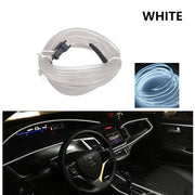 Upgrade Your Car's Ambiance with Vibrant EL Wire Interior Lights - Multiple Colors Available!