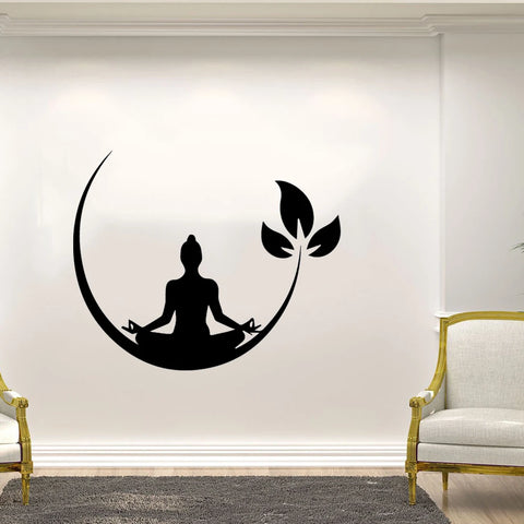 Transform Your Space with Zen Yoga Wall Decals - High Quality, Easy to Use, and Eco-Friendly!