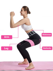 Get Your Perfect Butt Shape with Our Hip Circle Resistance Band Set - Ideal for Home Workouts!