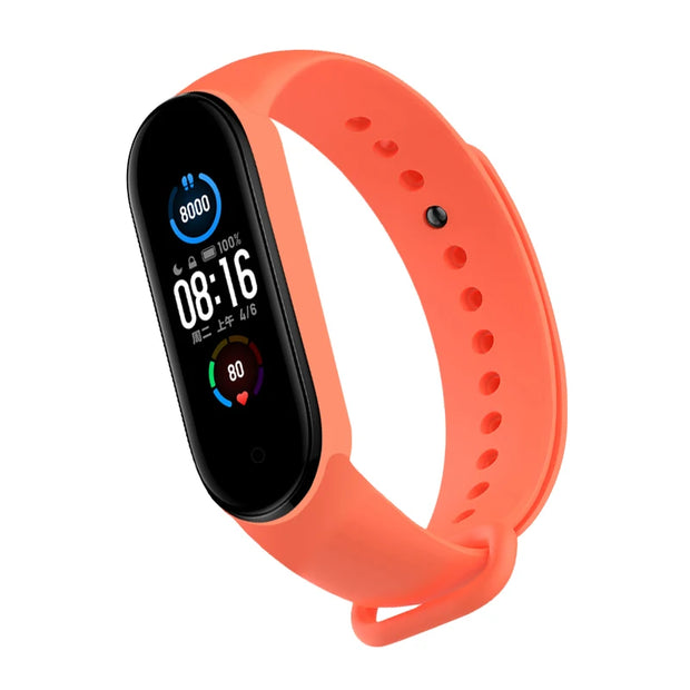 Upgrade Your Style: Xiaomi Mi Band 7-3 Soft Silicone Watch Strap - Sport Edition