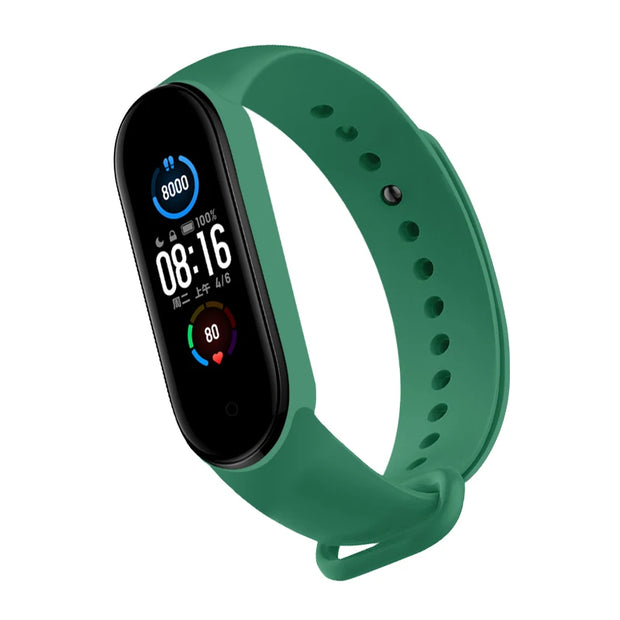 Upgrade Your Style: Xiaomi Mi Band 7-3 Soft Silicone Watch Strap - Sport Edition