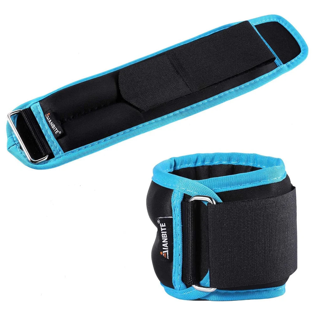 Boost Your Workout with 1kg Adjustable Ankle Weights - Perfect for Running, Yoga, and More!