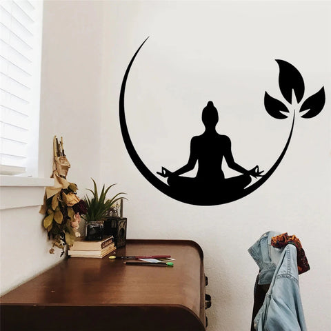 Transform Your Space with Zen Yoga Wall Decals - High Quality, Easy to Use, and Eco-Friendly!