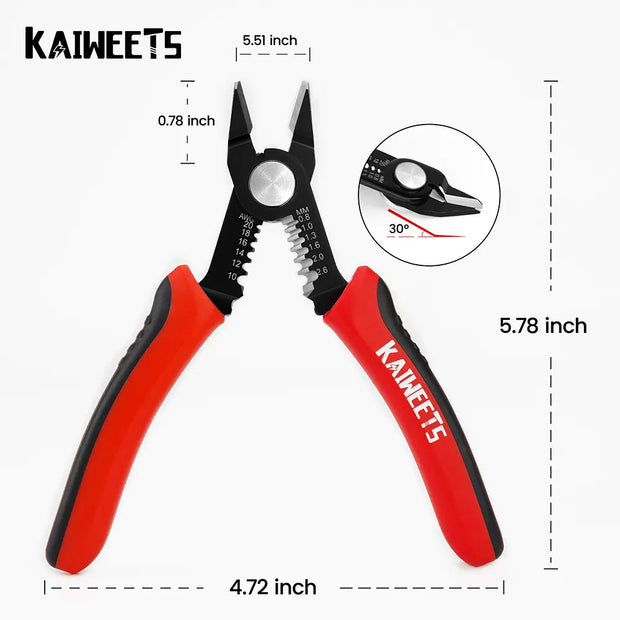 Upgrade Your Toolkit with KAIWEETS Multifunctional Wire Stripper Pliers - Perfect for DIY and Home Maintenance!