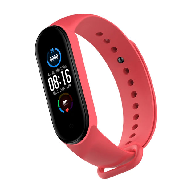 Upgrade Your Style: Xiaomi Mi Band 7-3 Soft Silicone Watch Strap - Sport Edition