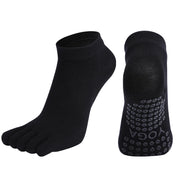 Get Your Best Workout with 2023 Anti-Slip Pilates Socks - Breathable, Quick-Dry, and Elastic for Yoga, Ballet, and Fitness