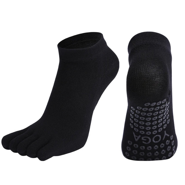 Get Your Best Workout with 2023 Anti-Slip Pilates Socks - Breathable, Quick-Dry, and Elastic for Yoga, Ballet, and Fitness