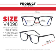 Upgrade Your Style with 2024 Gaming Glasses - Blue Light Blocking, TR90, Unisex Fashion