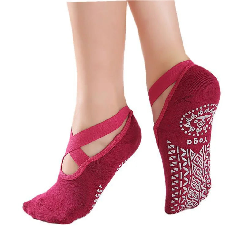 Upgrade Your Yoga Experience: Non-Slip Ballet Socks for Women - Perfect for Fitness, Dance, and More!