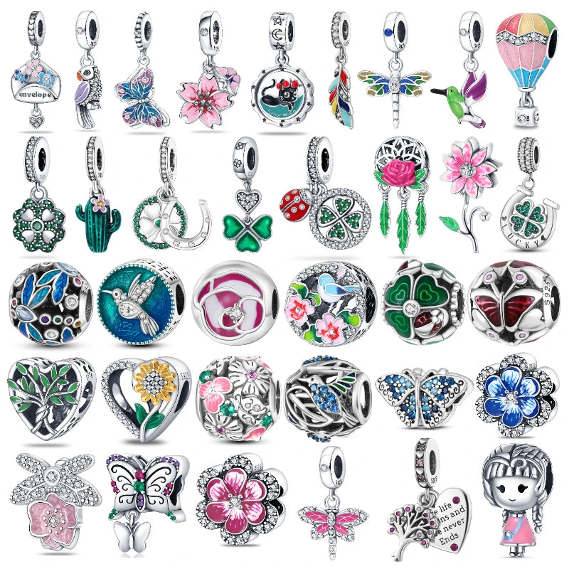 Upgrade Your Bracelet with Vibrant Sterling Silver Charms - Limited Time Only!