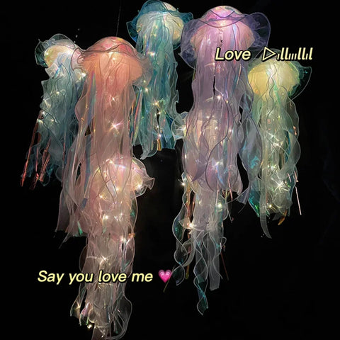 Transform Your Room with Our Portable Jellyfish Lamp - Perfect for Girls' Bedrooms!