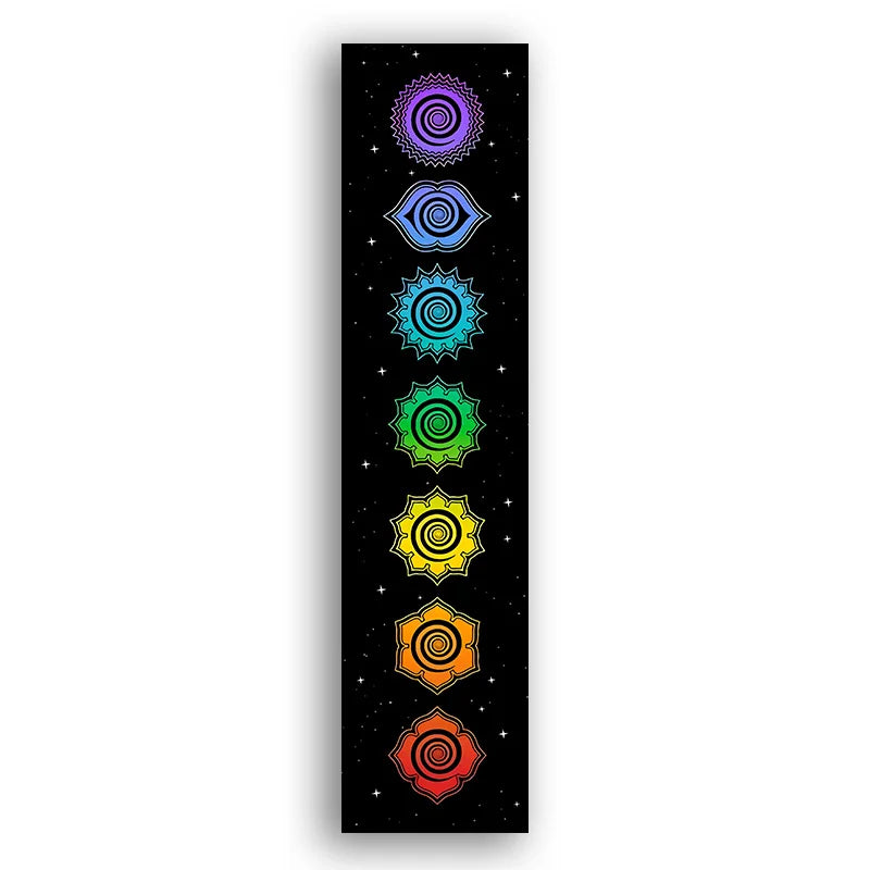 Transform Your Space with Our Cosmic Chakra Tapestry - Perfect for Meditation & Yoga!