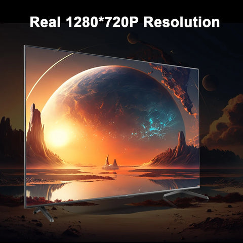 Upgrade Your Viewing Experience with Transpeed 4K Android 11 Projector - WiFi6, 260 ANSI, Dual Wifi, BT5.0