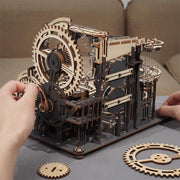 Experience the Ultimate Marble Run with Robotime's DIY Puzzle Set - Perfect Gift for Teens & Adults!