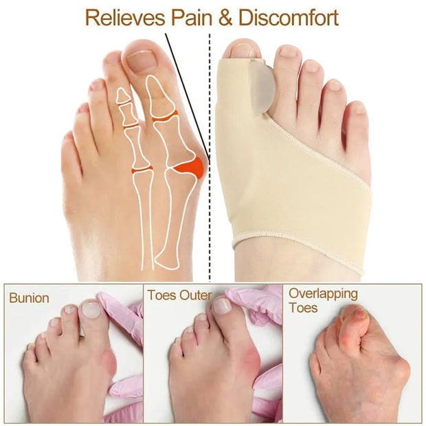 Instant Bunion Relief: Toe Separator & Corrector