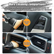 Get Your Car Spotless with our Compact Interior Cleaning Brush - Dust and Dirt Don't Stand a Chance!