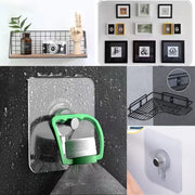 Effortlessly Organize with 6PCS Self-Adhesive Hooks - Waterproof, Durable, and Multi-Functional!