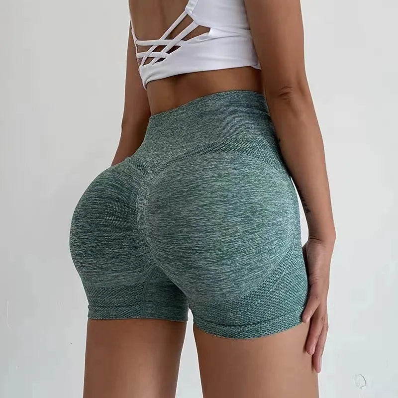 Boost Your Workout with High Waist Yoga Shorts - Perfect for Fitness, Gym, and Running!