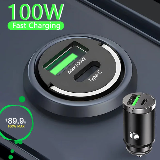 Upgrade to the Best Car Charger - Fast Charging, Dual Chip, All-Metal Design - Limited Time Offer!