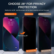 Protect Your Privacy with Anti-Spy Glass for iPhone - Compatible with 14-15 Models