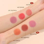 Get Ready in a Flash with O.TWO.O's 3-in-1 Lipstick Blush Stick - 6 Shades for All Skin Types