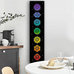 Transform Your Space with Our Cosmic Chakra Tapestry - Perfect for Meditation & Yoga!