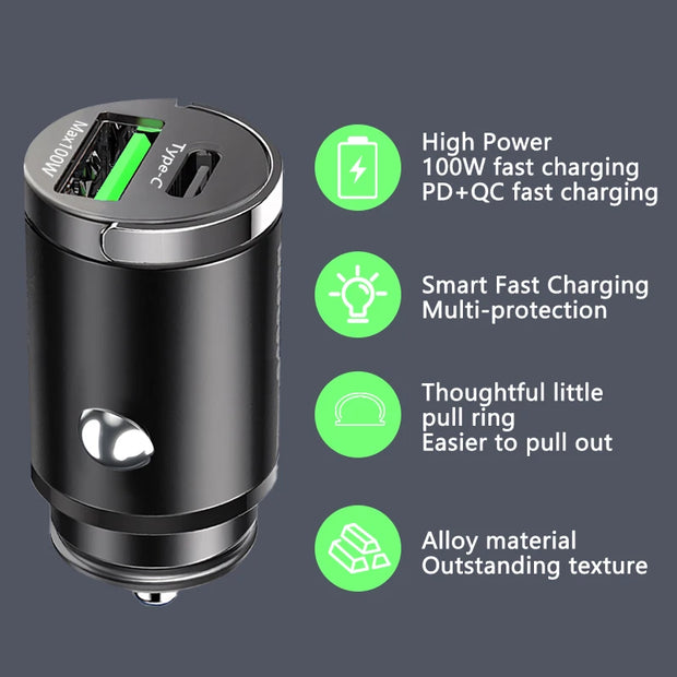 Upgrade to the Best Car Charger - Fast Charging, Dual Chip, All-Metal Design - Limited Time Offer!