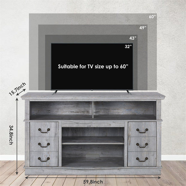 Modern Farmhouse TV Cabinet - Stylish & Durable for Any Room!